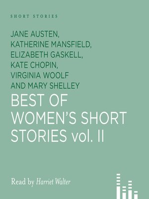 cover image of Best of Women's Short Stories, Volume 2